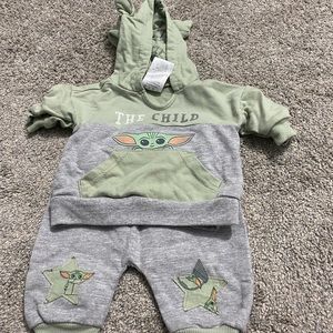 Baby Yoda outfit newborn size